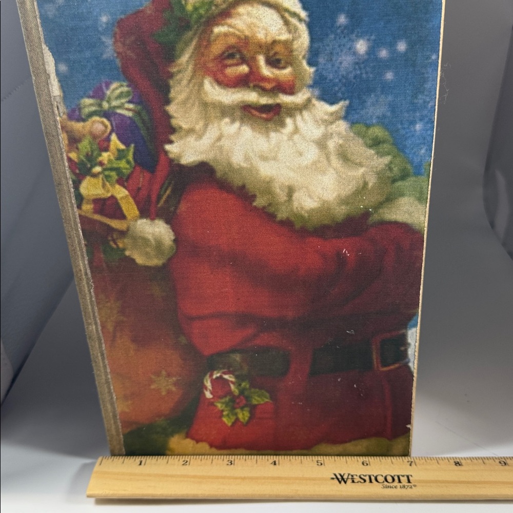 Vintage Santa Claus Decorative Book - Picture 6 of 6